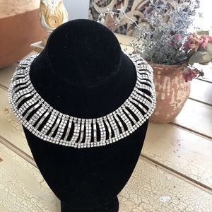 Pelo Vintage Crystal Rhinestone Necklace